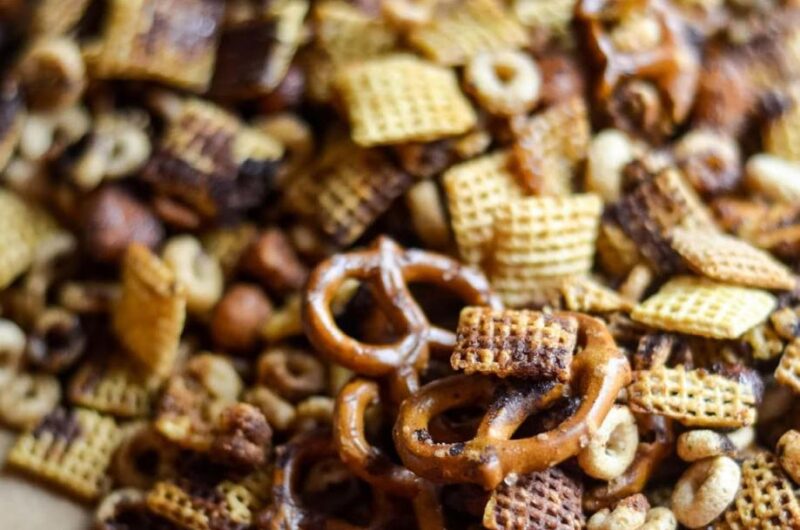Chex Mix para freír en Air Fryer (sin gluten)